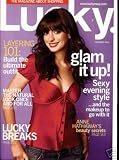 Lucky Magazine December 2005 Back Issue ~ Anne Hathaway Cover