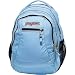 Jansport Essence II Back Pack Cornflower/Chrome Welts/Chrome Lining/Cornflower zipper tabs