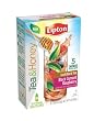 Lipton To Go Stix Iced Black Tea Mix, Tea and Honey, Black Currant Raspberry, 10-Count (Pack of 12)