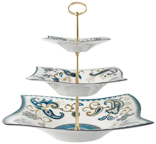 Villeroy & Boch Samarah Turquoise Etagere komplett