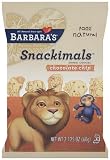 Barbara's Bakery Snackimals Animal Cookies, Chocolate Chip, 2.125-Ounce Bags (Pack of 18) by Barbara's Bakery Sale