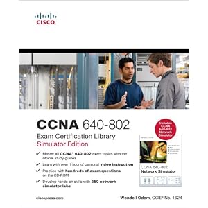 CCNA 640-802 Exam Certification Library, Simulator Edition by Wendell Odom