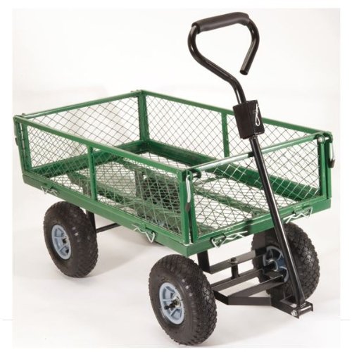 examen ProBache - Chariot métal PM remorque de jardin modulable