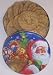 Gourmet Food : Scott's Cakes 1 lb. Brownie Chunk Cookies in a Santa's Toys Tin