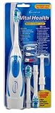 Brushpoint Vital Health Battery Power Oral Care System, Light Blue