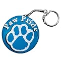 - Button Key tag, Paw Pride