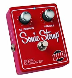 BBE Sonic Stomp Sonic Maximizer Stomp Box Pedal for Guitars, Basses and Keyboards