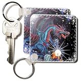 Cindy Thorrington Haggerty Mythical Magical - DRAGON Majick of the Opal 2 - Key Chains