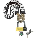 Kryptonite New York Chain with EV Series 4 Disc Lock - 5 Ft. 6 In./--