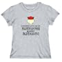 Confucius says: Palestinian food makes Palestinian poo! Countries Womens T-Shirt (Heather Gray, Size Large)