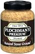 Plochman's Natural Stone Ground Mustard, 9-Ounce Jars (Pack of 12)