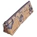 Enwraps Brown Map Harmonious Pencil Pouch RS.149.00