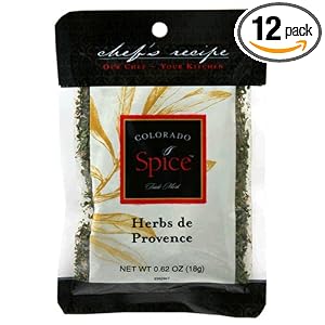 Colorado Spice Company, Seafood Spice, Herbs de Provence, 0.625-Ounce Packet (Pack of 12) by Colorado Spice