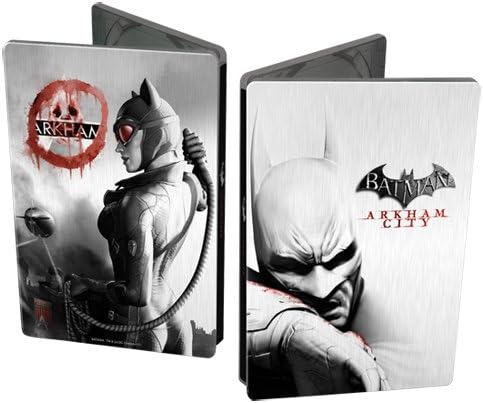 Batman Arkham City Steelbook (G1, XBOX 360 / PC / PS3) NO GAME