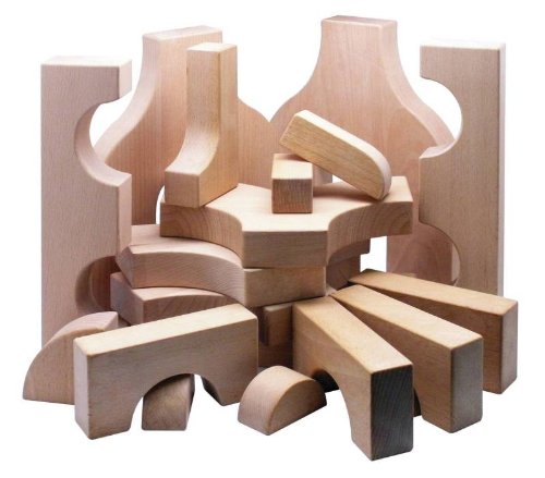 Childcraft Wooden Block Set - 104 Piece Set