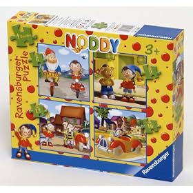 Noddy -  4 Puzzles in a Box