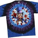 Mad Hatter T-Shirt 100% Cotton Wonderland 2-Sided Shirt for Adults and Teenagers