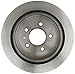 ACDelco Silver 18A1809A (19287161) Non-Coated Rear Disc Brake Rotor