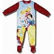 Disney Princesses "First Snowfall" Red Footed Sleeper for toddlers