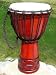 20x10" CELTIC LABYRINTH DJEMBE DRUM