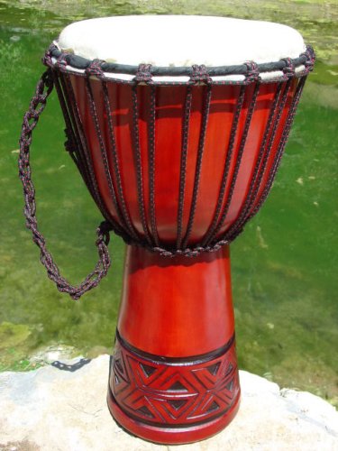 20x10" CELTIC LABYRINTH DJEMBE DRUM
