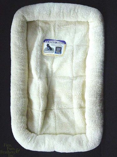 Four Paws K-9 Keeper Sleeper Crate Pad for Dogs less than 70 lbs. (Natural, 37 Inch L x 25 Inch W)