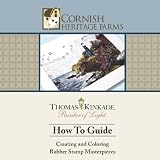 Thomas Kinkade How To Guide Book - Creating and Coloring Rubber Stamp Masterpieces - Full Color