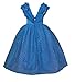 Goodcorsetmall 2015 New Cinderella Dress Princess Costume Butterfly Girl,4-5/ Tag size:120,Blue