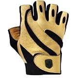 Harbinger 143 Men's Pro Wash & Dry Gloves (Natural, Large)