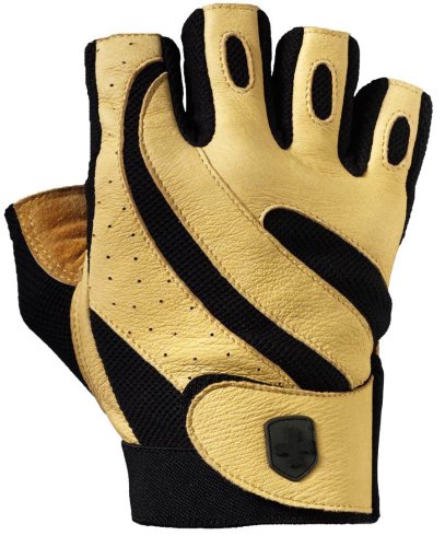 Harbinger 143 Mens Pro Wash & Dry Gloves (Natural, Medium)