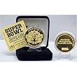 24kt Gold Super Bowl I flip coin