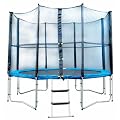Stamm Sports Trampolin inkl. Sicherheitsnetz, Leiter und Regenabdeckung, � 305 cm