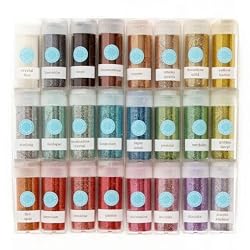 Martha Stewart Crafts Glitter Essential Colors Set By The Package