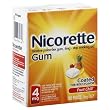 Nicorette Stop Smoking Aid, 4 mg, Gum, Fruit Chill 100 pieces