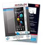 atFoliX Displayschutzfolie f�r Sony-Ericsson Satio - FX-Clear: Display Schutzfolie kristallklar! H�chste Qualit�t - Made in Germany!von "Displayschutz@FoliX"