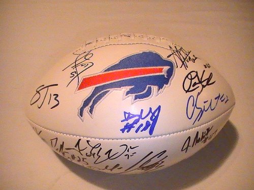2011 Buffalo Bills Team Signed Autographed Football Coa