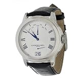 Raymond Weil Men's 9577-STC-00650 Tradition Stainless Steel Case Black Leather Strap with Crocodile Pattern Watch