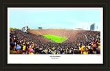 Michigan Wolverines Framed Michigan Wolverines The Big House Panoramic NCAA College Athletics