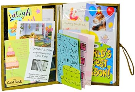 The Card Book, Greeting Card/Photo Album (Lime Green)