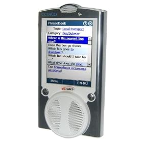 Ectaco NTL-19EE iTRAVL Black Talking 2-way Multilingual Language Communicator Dictionary by 