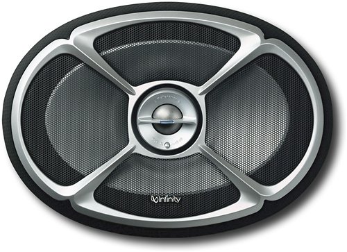 Electronics: Infinity Reference 9622i 6 Inch x 9 Inch Two Way Loudspeaker  Silver/Black 