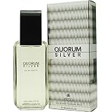 Quorum Silver By Antonio Puig For Men. Eau De Toilette Spray 3.4 Oz (891970489762)