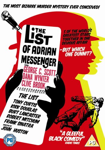 CD-Charts  DVD : The List Of Adrian Messenger [1963]