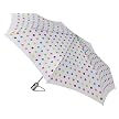 Totes Auto Open/Close Umbrella White Dot