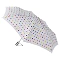 Totes Auto Open/Close Umbrella White Dot