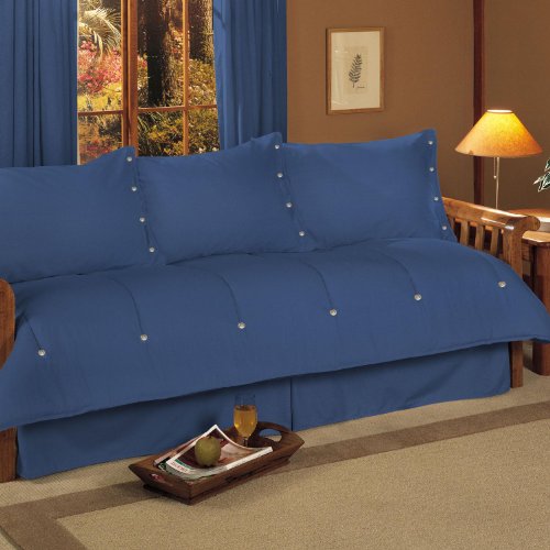 Daybed Cover Bedding Set - Blue - Closeout Daybed Cover Bedding Set - Blue - Closeout