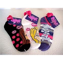 Bratz Socks Footwear (3 Pairs Set)