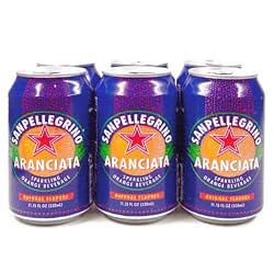 San Pellegrino Aranciata - 6 pack (11.15 oz cans)