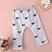 Lovely Baby Boys Girls Cartoon Whales Print Pants