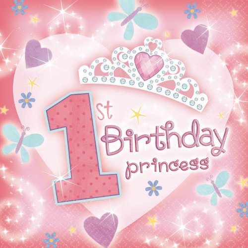 1st Birthday Princess Lunch (36 count)